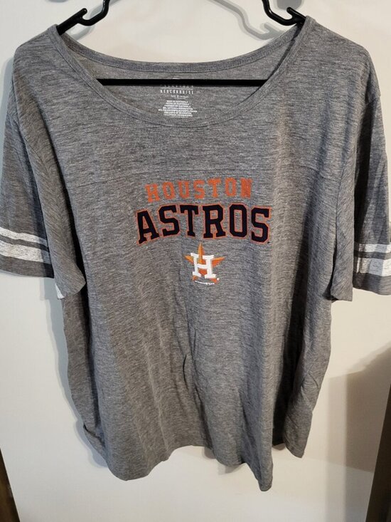 Genuine Merchandise Tops - HOUSTON ASTROS T SHIRT WOMANS SIZE XXL MLB